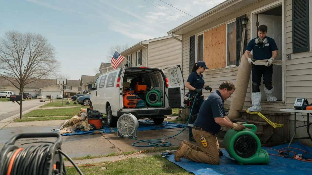 Water Damage Restoration in Wheelersburg, OH near me